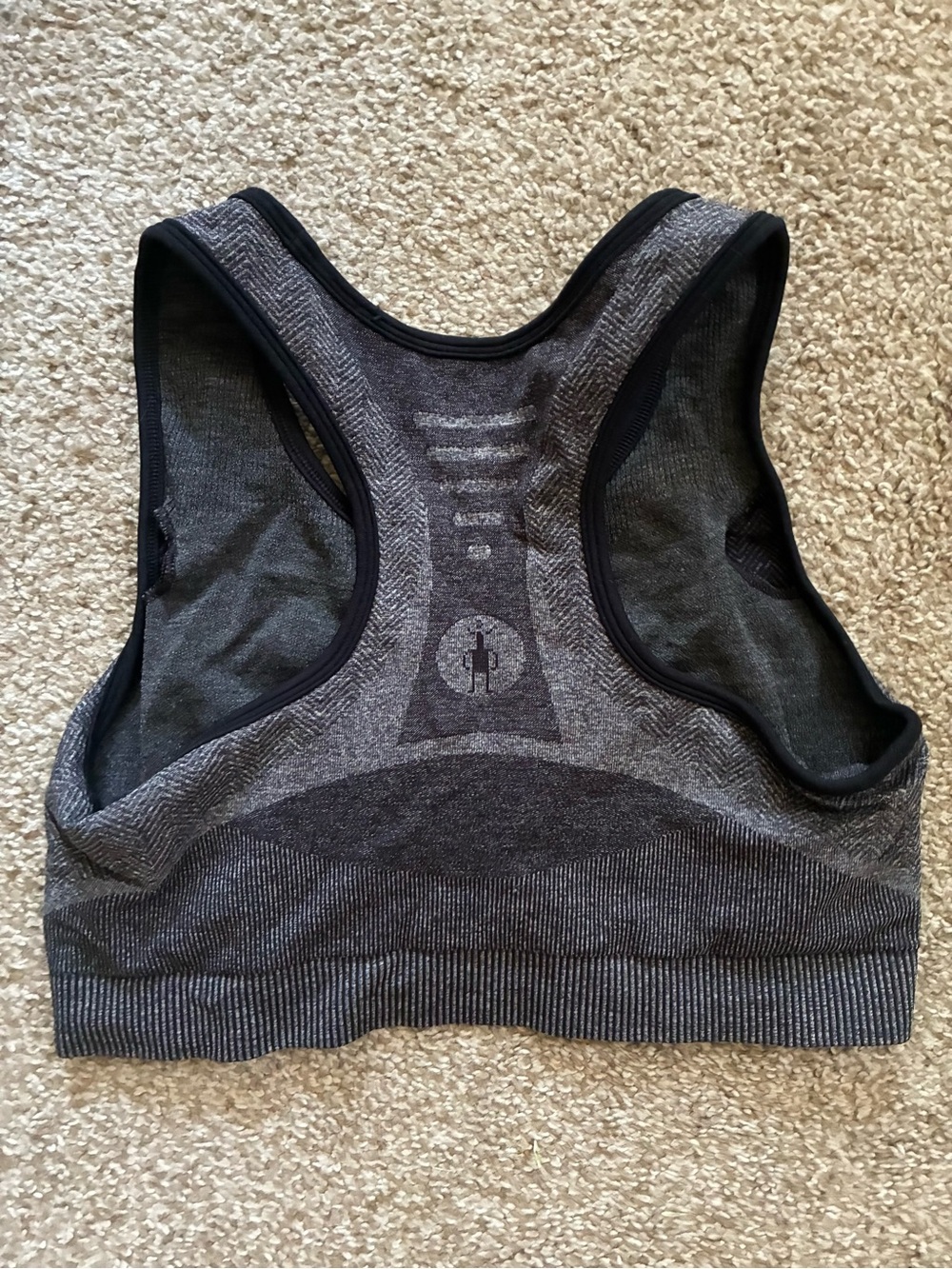 Smartwool IntraKnit Racerback Sports Bra - Picture 3 of 3